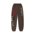 Cactus Jack by Travis Scott CJ Flare Sweatpants Brown