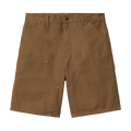 Carhartt WIP Double Knee Shorts Brown