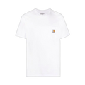 Carhartt WIP Short-Sleeve Pocket T-Shirt White