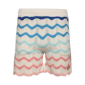 Casablanca Wave Shorts Multicolor