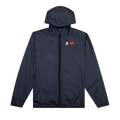 Comme des Garçons PLAY x K Way Full Zip Jacket Navy
