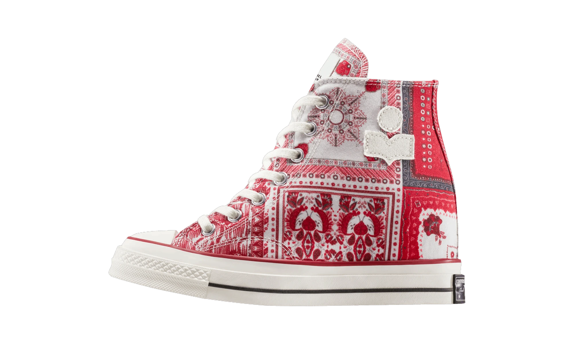 Converse Chuck 70 Internal Wedge Hi Isabel Marant Vanilla Ice Red