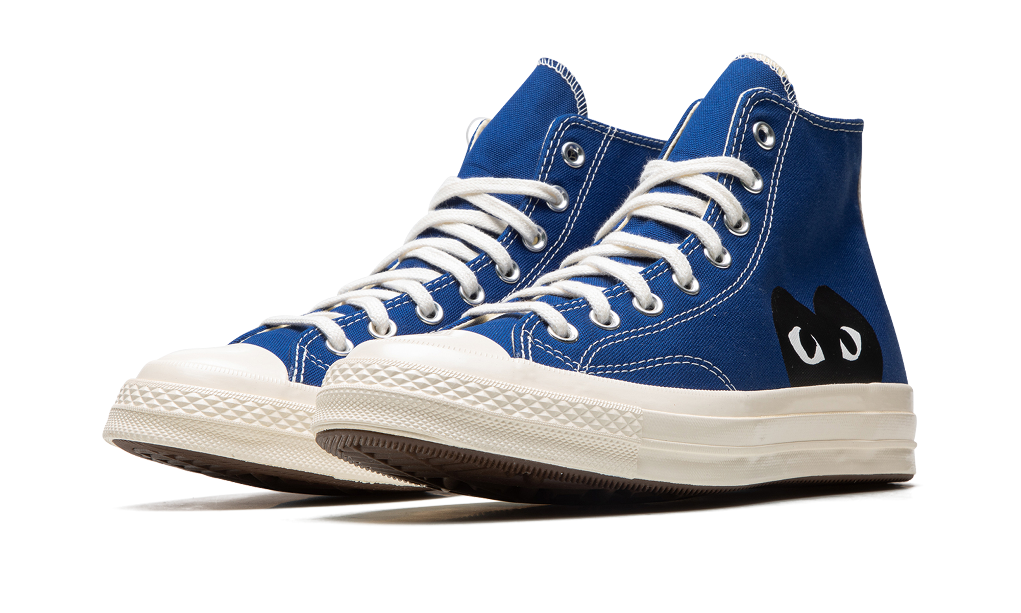 Converse Chuck Taylor All Star 70 Hi Comme des Garcons PLAY Blue Quartz