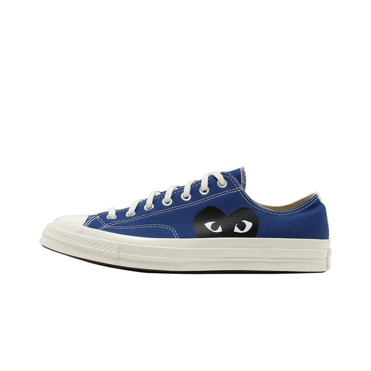 Converse Chuck Taylor All Star 70 Ox Comme des Garcons PLAY Blue Quartz, Blue Quartz/Egret/Black (171848C)