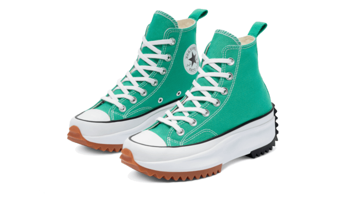 Converse Run Star Hike Hi Court Green Gum