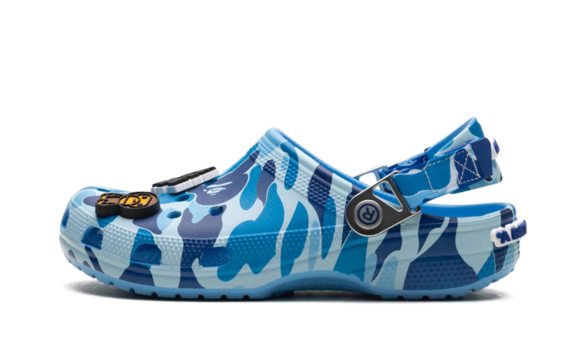Crocs Classic Clog A Bathing Ape ABC Camo Blue