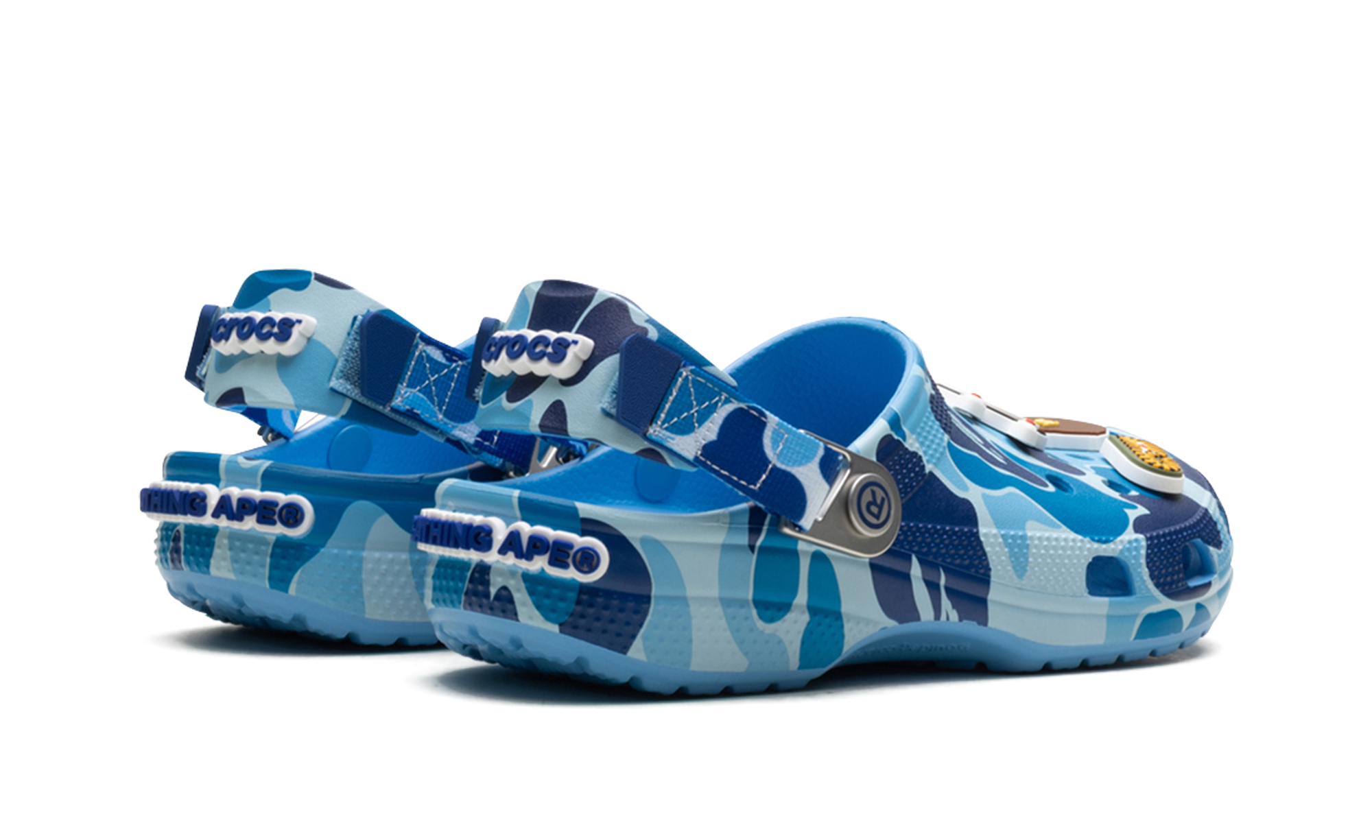 Crocs Classic Clog A Bathing Ape ABC Camo Blue