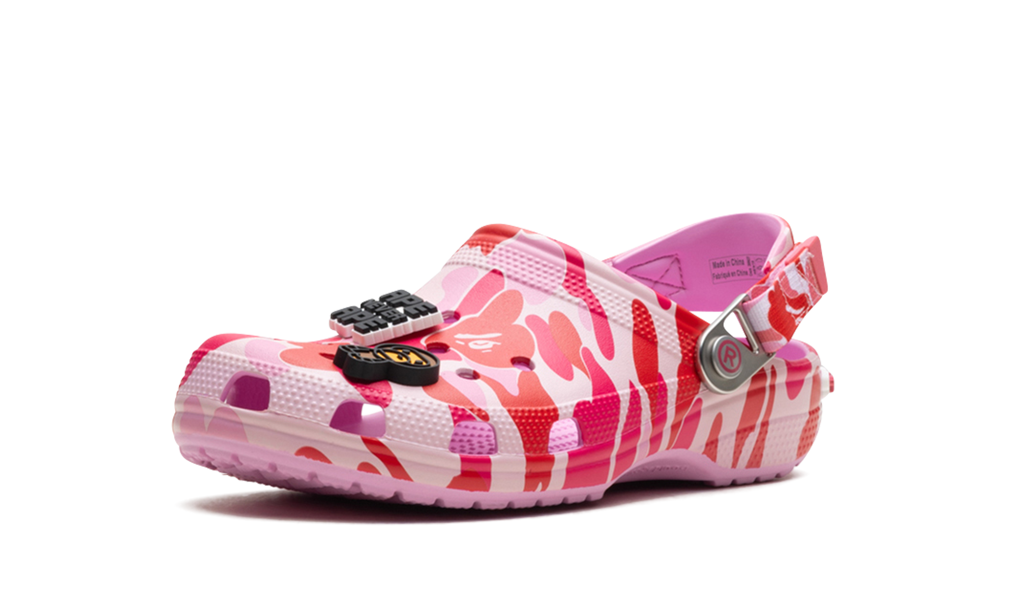 Crocs Classic Clog A Bathing Ape ABC Camo Pink