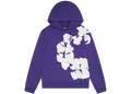 Denim Tears Big Cotton Wreath Hoodie Purple