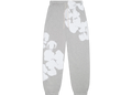 Denim Tears Big Cotton Wreath Sweatpants Grey