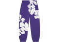 Denim Tears Big Cotton Wreath Sweatpants Purple