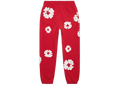 Denim Tears Cotton Wreath Sweatpants Red