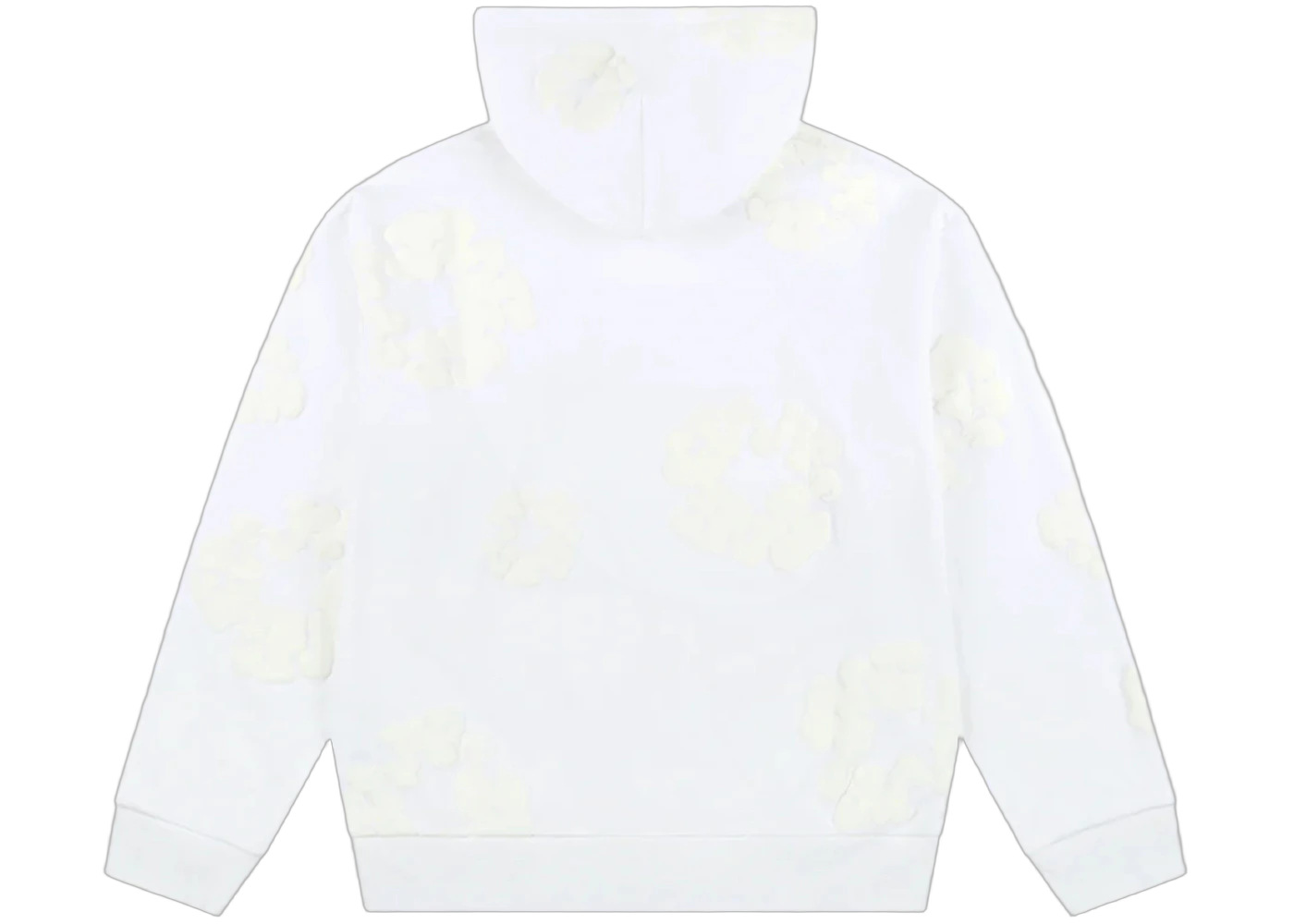 Denim Tears Mono Cotton Wreath Hoodie White