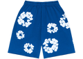 Denim Tears The Cotton Wreath Shorts Royal Blue