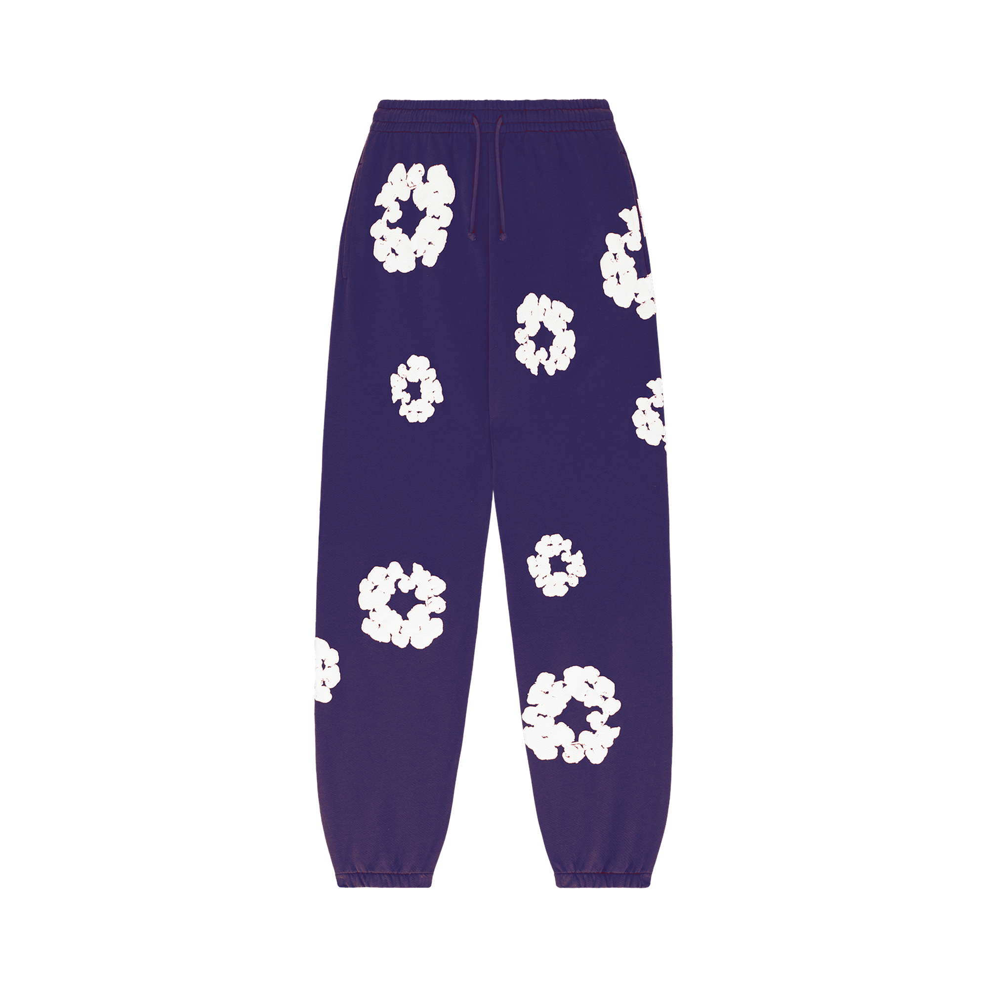 Denim Tears The Cotton Wreath Sweatpants Purple, Purple (denim-tears-the-cotton-wreath-sweatpants-purple)
