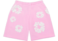Denim Tears The Cotton Wreath Shorts Powder Pink