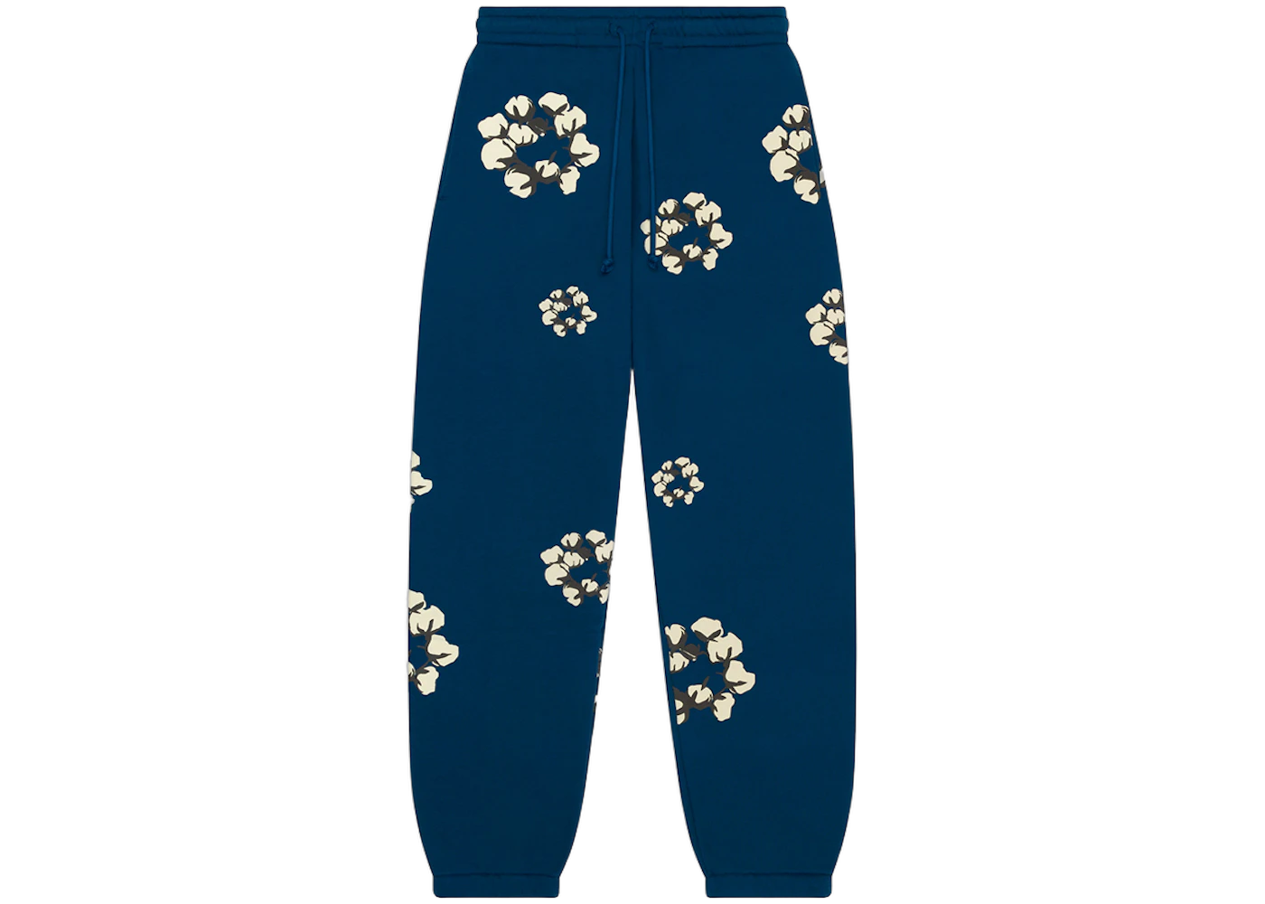 Denim Tears x CPFM Cactus Tears Wreath Sweatpants Navy, Navy (denim-tears-x-cpfm-cactus-tears-wreath-sweatpants-navy)