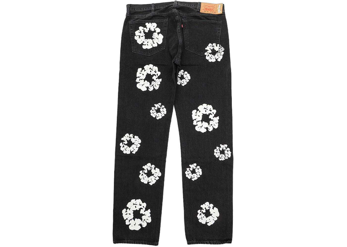 Denim Tears x Levi's Cotton Wreath Jean Black