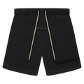 Fear Of God Essentials Cream Drawstring Sweatshort Jet Black