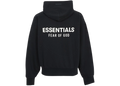 Fear of God Essentials Zip Up Hoodie Black