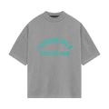 Fear of God Essentials Heavy Jersey Short-Sleeve T-Shirt Dark Heather Oatmeal