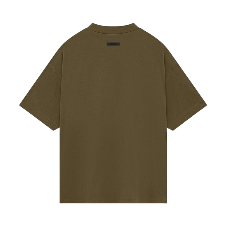 Fear of God Essentials Jersey Crewneck T-Shirt Olive