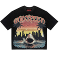 Godspeed Miami Shark T-Shirt Black