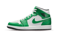 Air Jordan 1 Mid Lucky Green