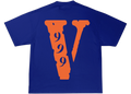 Juice Wrld x Vlone 999 T-Shirt Blue