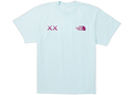 KAWS x The North Face T-Shirt Ice Blue