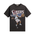 Kith For NBA All-Star Philadelphia 76ers Allen Iverson Vintage T-Shirt Black