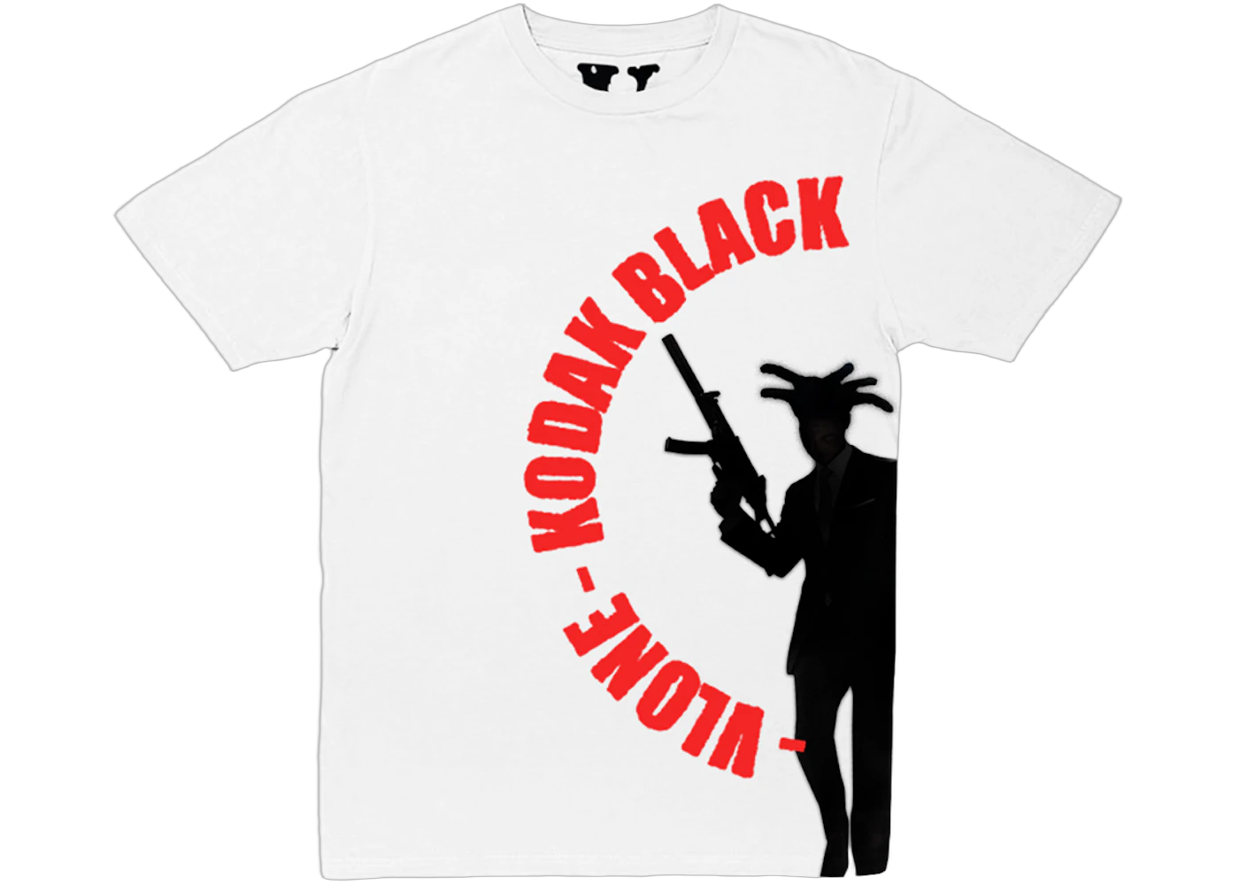 Kodak Black x Vlone Vulture T-shirt White