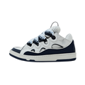 Lanvin Curb White Navy Blue
