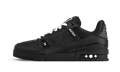 Louis Vuitton Trainer Black Embossed Monogram