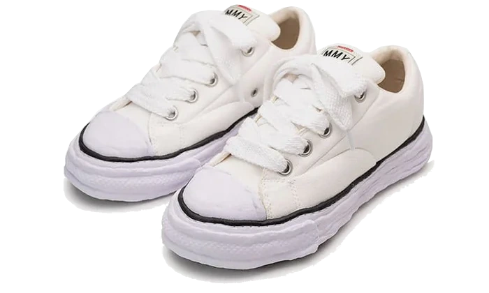Maison Mihara Yasuhiro Peterson 23 OG Sole Padded Canvas Low White