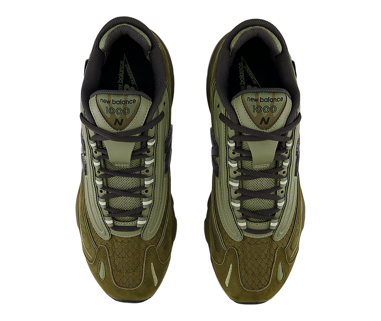 New Balance 1000 Cordura Woodland, Woodland/Black (M1000NBU)