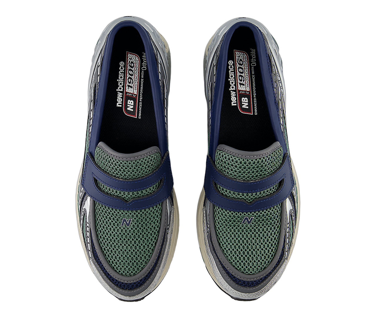 New Balance 1906L Dark Juniper Navy, Silver Metallic/Navy/Dark Juniper (U1906LOA)