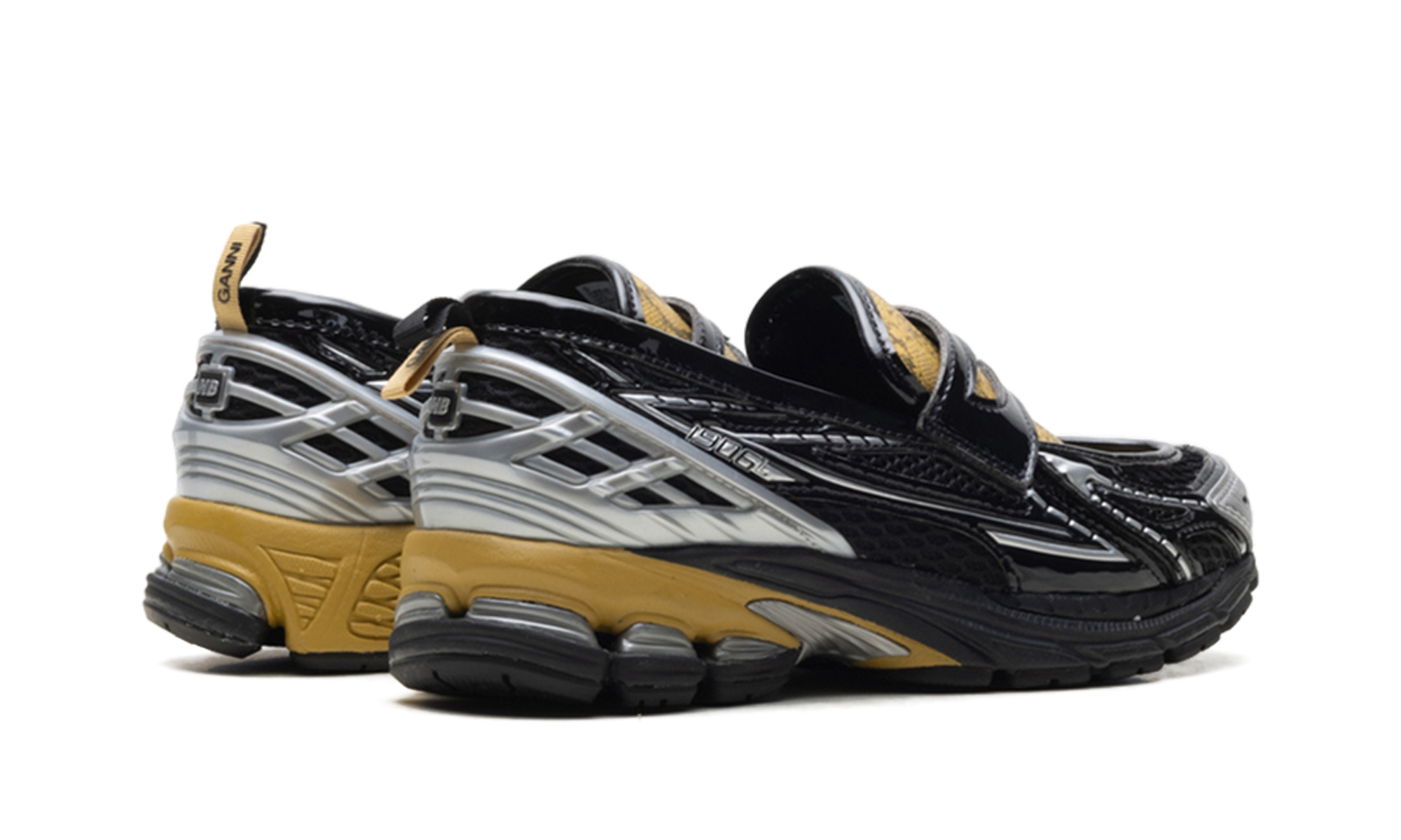 New Balance 1906L GANNI Black Fall Leaf Snakeskin
