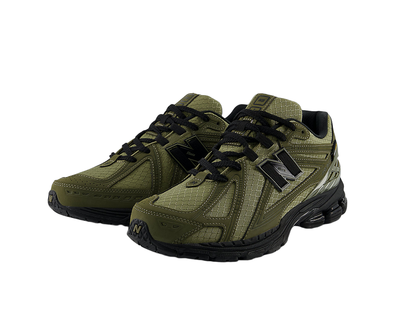New Balance 1906R Cordura Dark Camo Green - Sneak