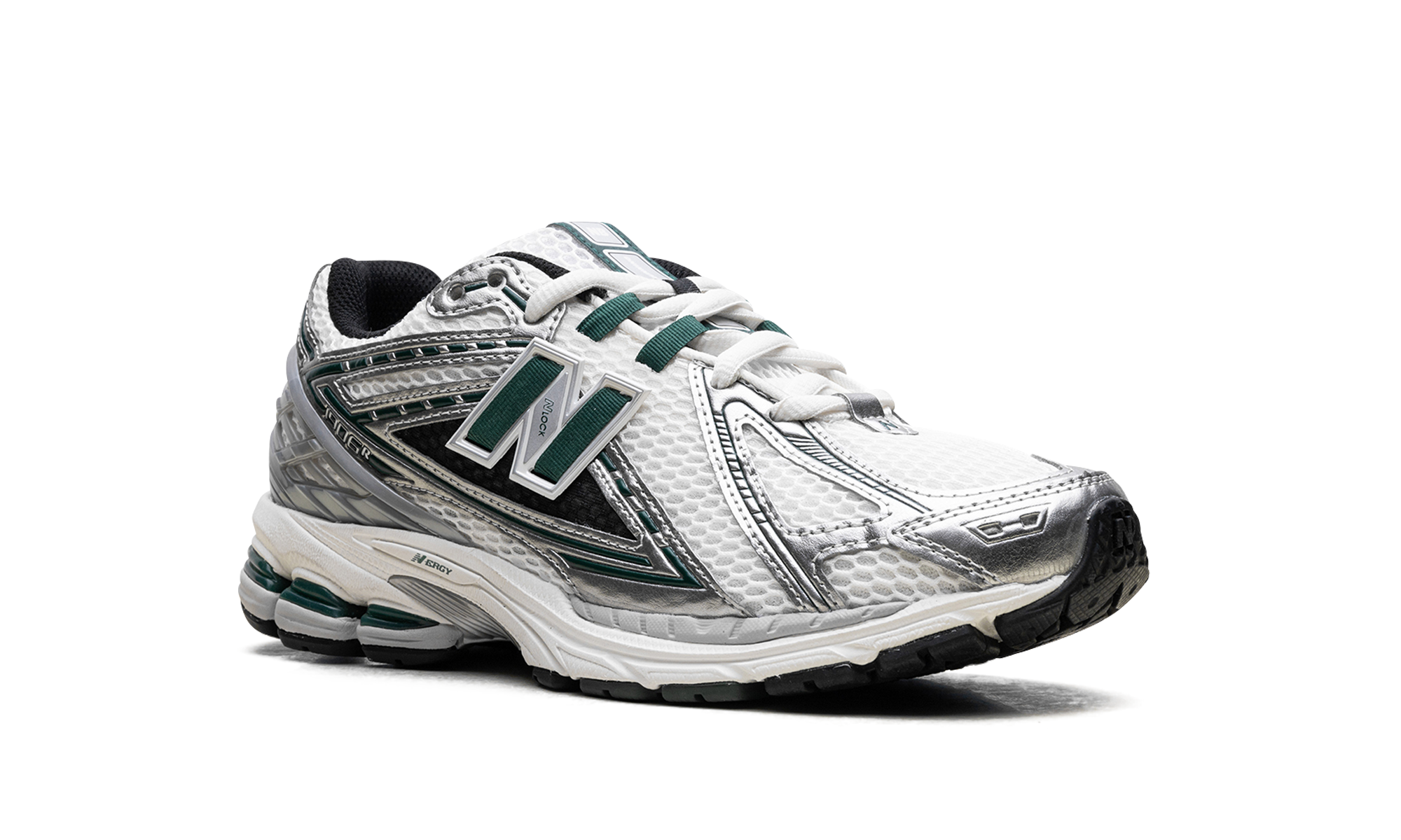 New Balance 1906R Silver Metallic Nightwatch Green