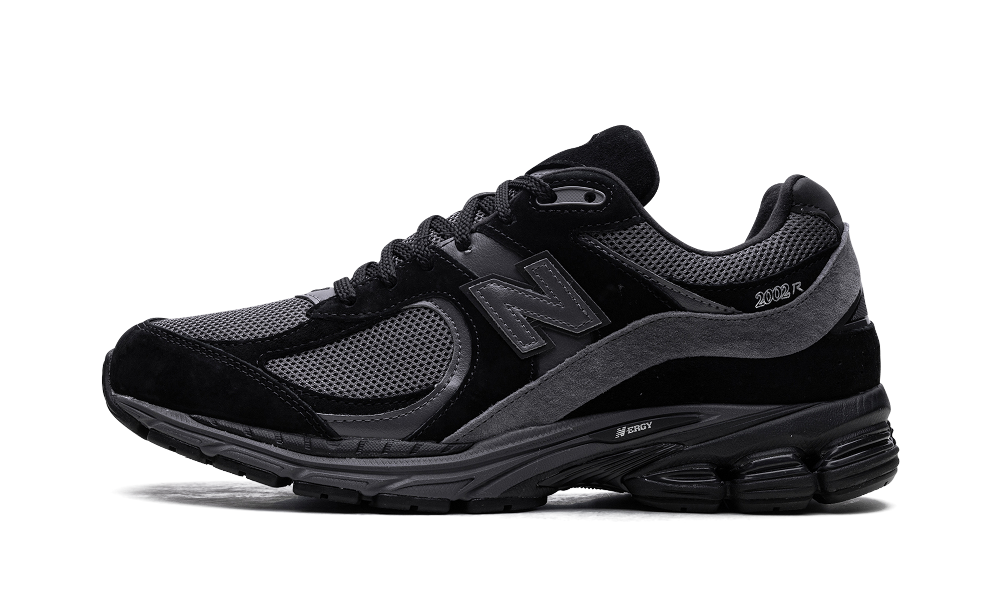 New Balance 2002R Black Dark Grey