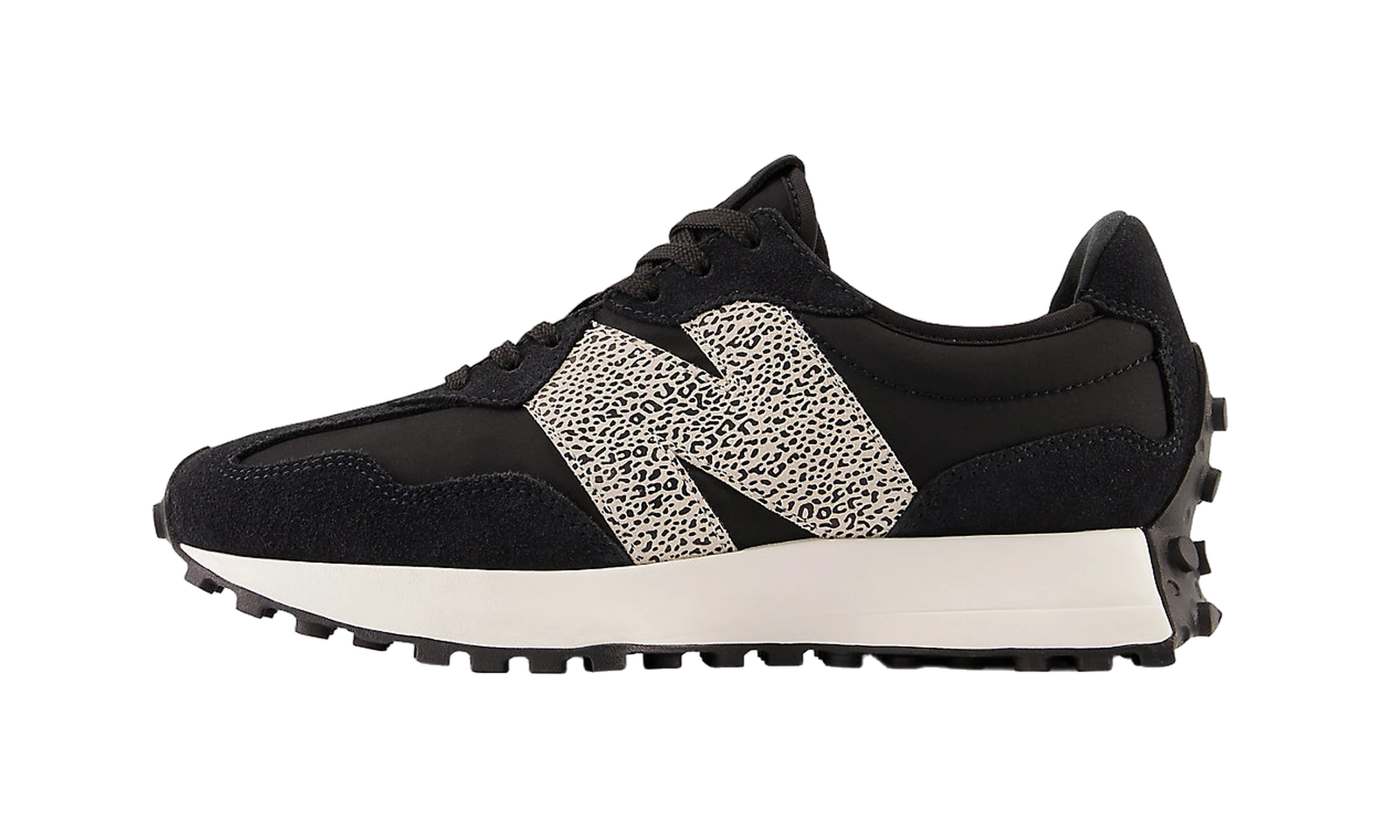 New Balance 327 Black Leopard