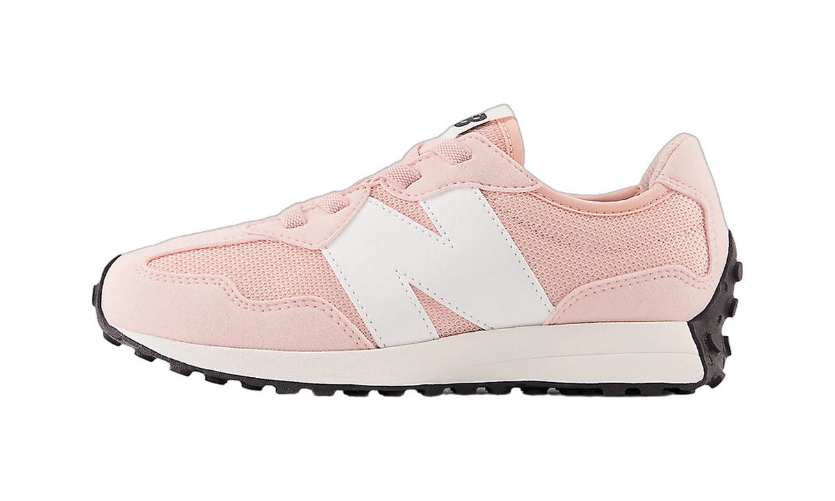 New Balance 327 Bungee Lace Pink Haze White (PS)