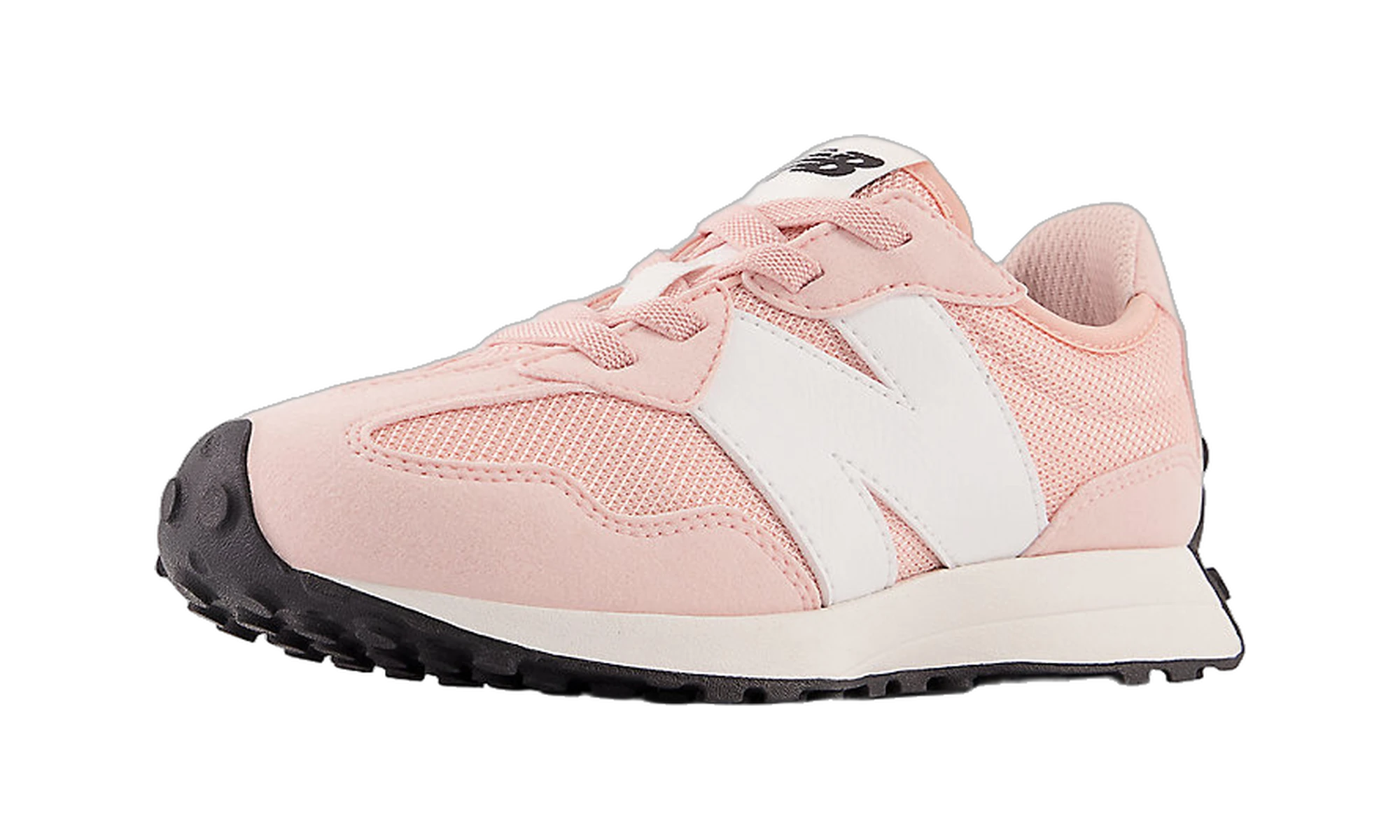 New Balance 327 Bungee Lace Pink Haze White (PS)
