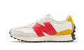 New Balance 327 Cream Red Yellow
