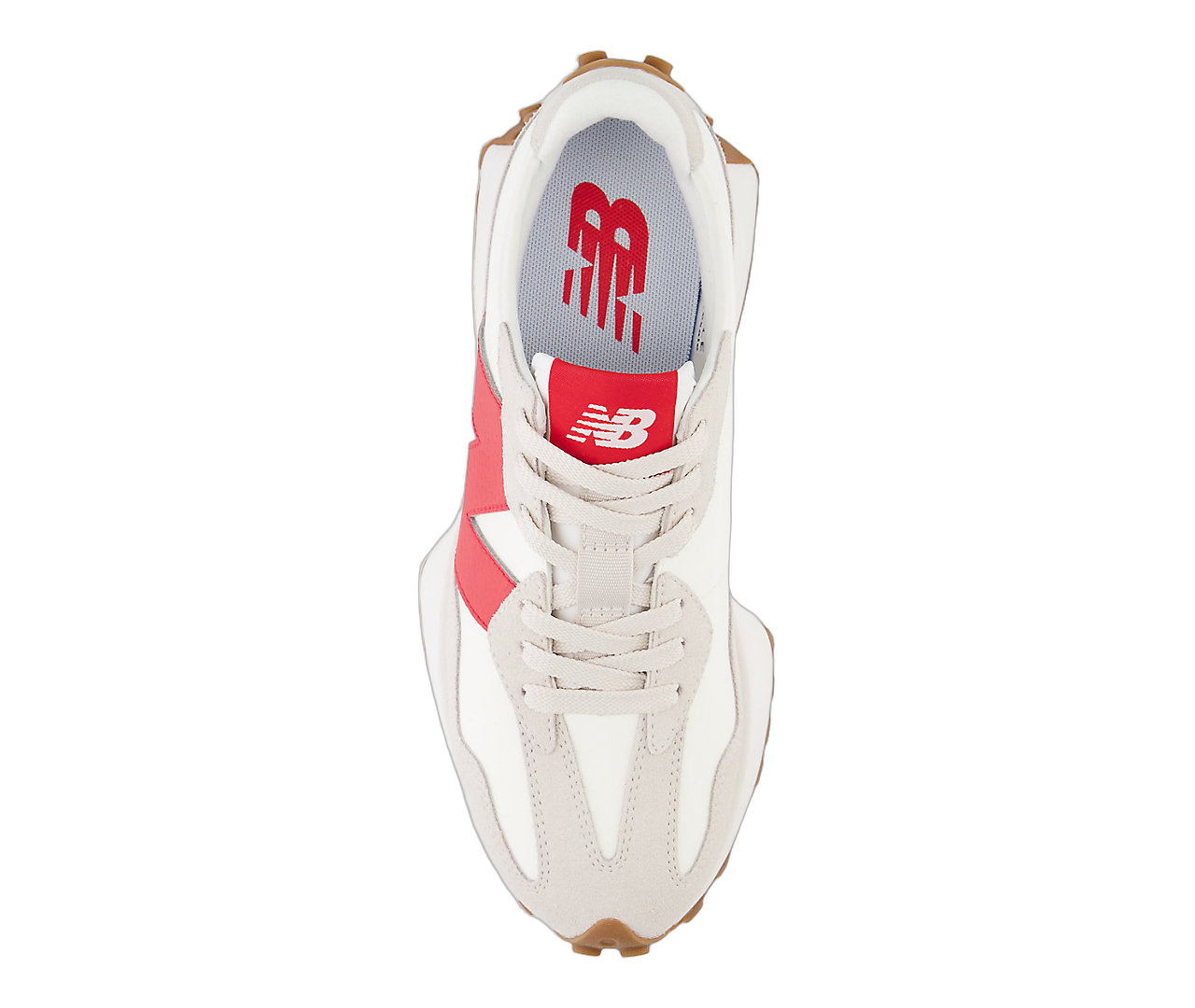 New Balance 327 Moonbeam True Red, Moonbeam/True Red (WS327GC)