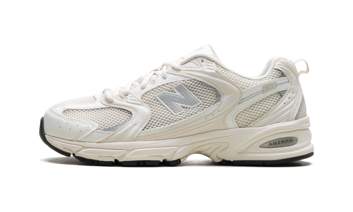 New Balance 530 Cream White Silver