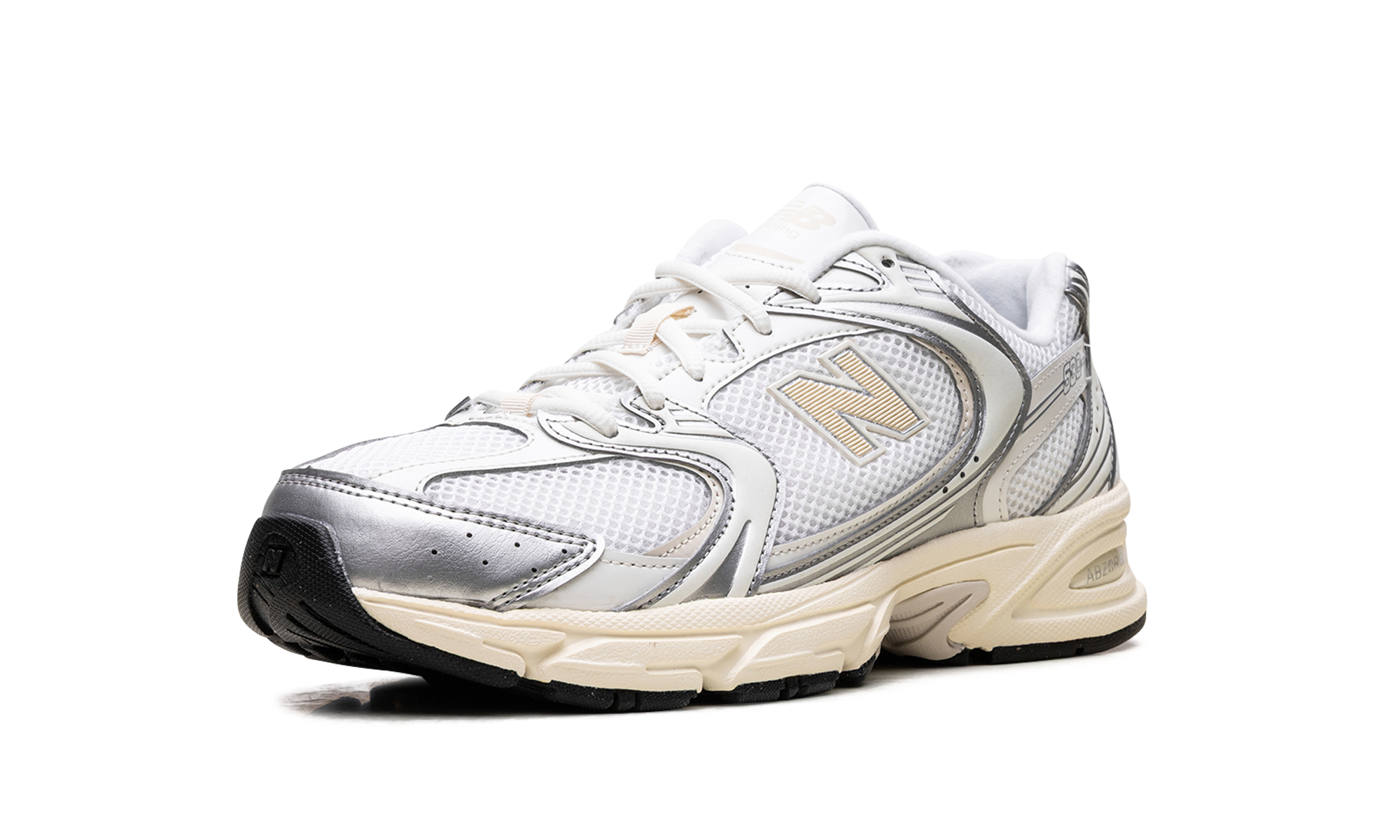 New Balance 530 Silver Metallic Linen