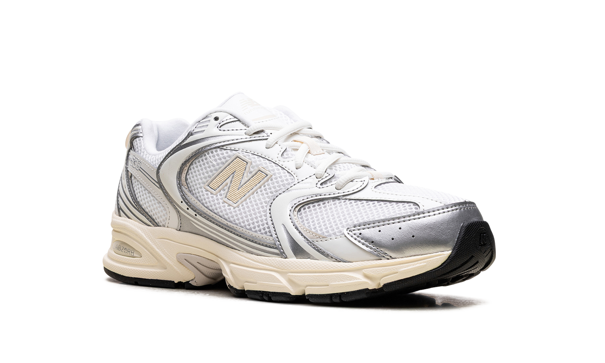 New Balance 530 Silver Metallic Linen