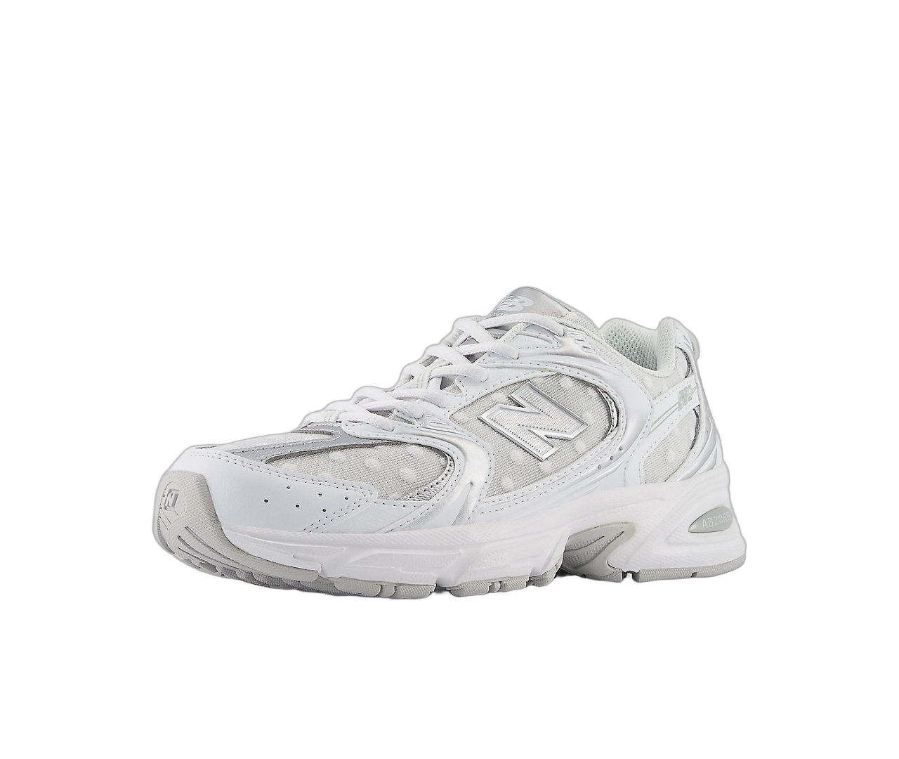 New Balance 530 Silver Metallic Polka Dots - Sneak